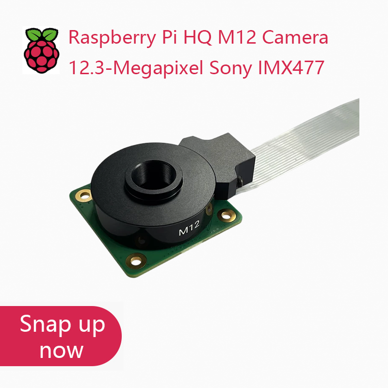 Raspberry Pi Global Shutter Camera Imx296 - Nowy Oryginalny Moduł Kamery Raspberry Pi