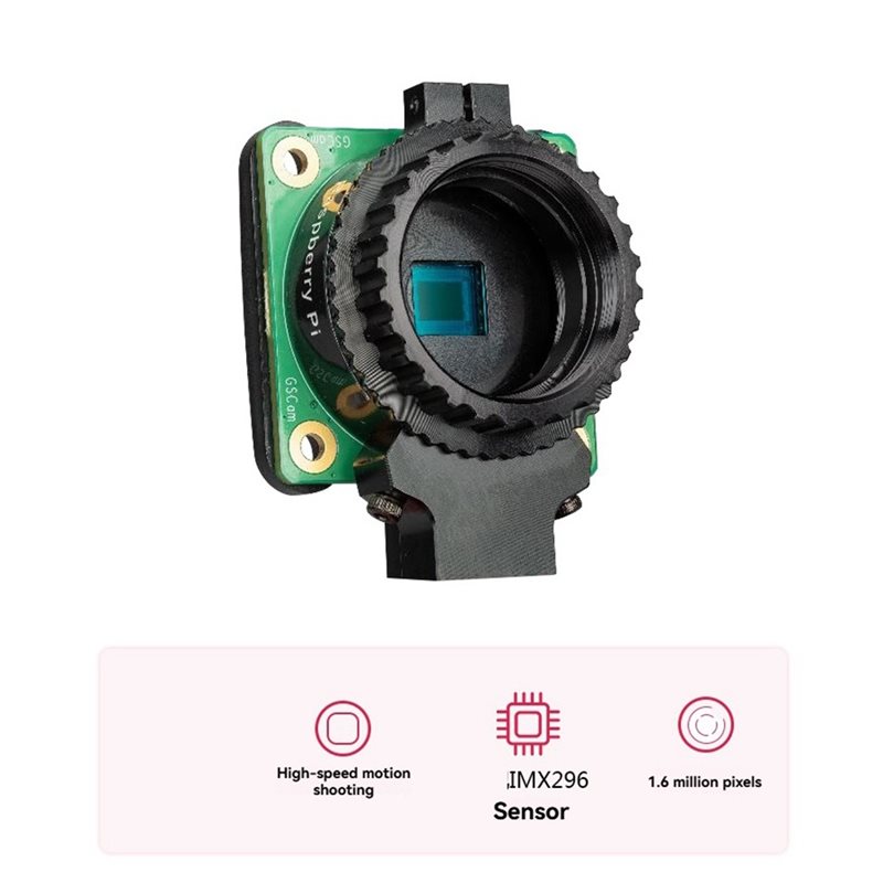 Moduł kamery z globalną migawk – Raspberry Pi Global Shutter Camera Imx296 recenzja i cena